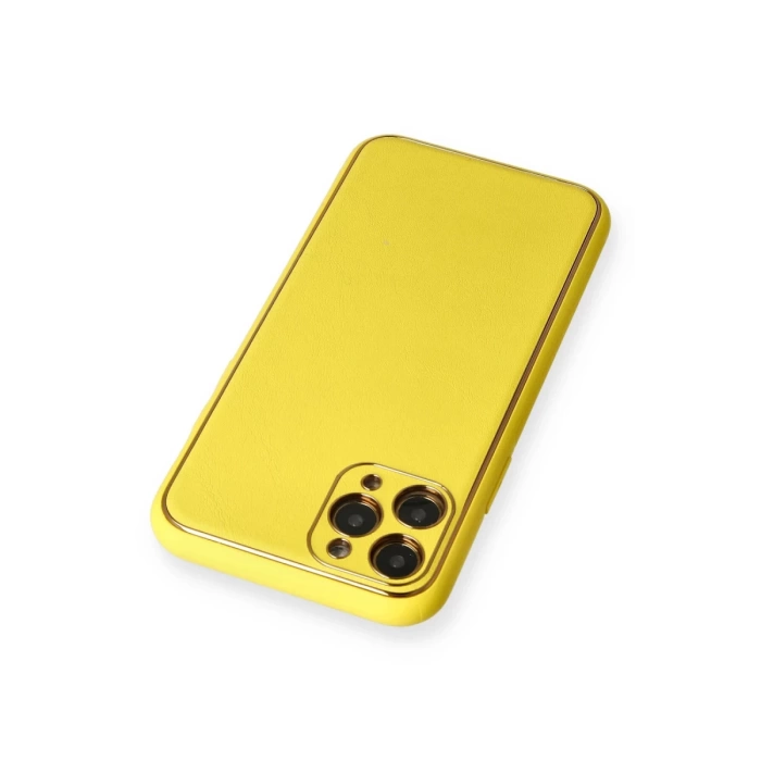 Newface iPhone 11 Pro Kılıf Coco Deri Silikon Kapak