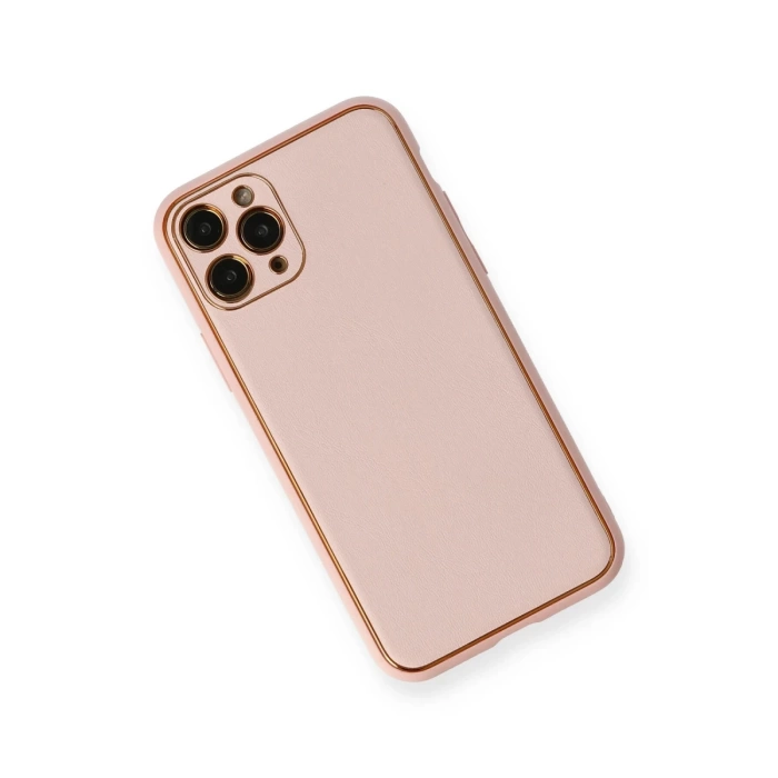 Newface iPhone 11 Pro Kılıf Coco Deri Silikon Kapak