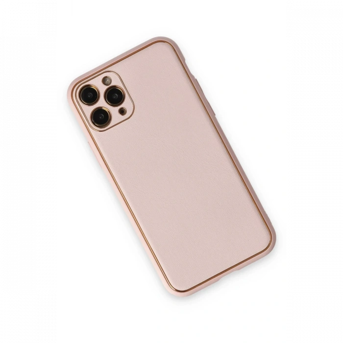 Newface iPhone 11 Pro Kılıf Coco Deri Silikon Kapak