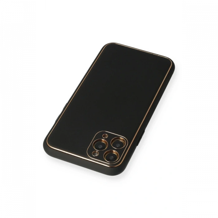 Newface iPhone 11 Pro Kılıf Coco Deri Silikon Kapak