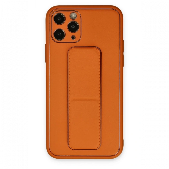 Newface iPhone 11 Pro Kılıf Coco Deri Standlı Kapak