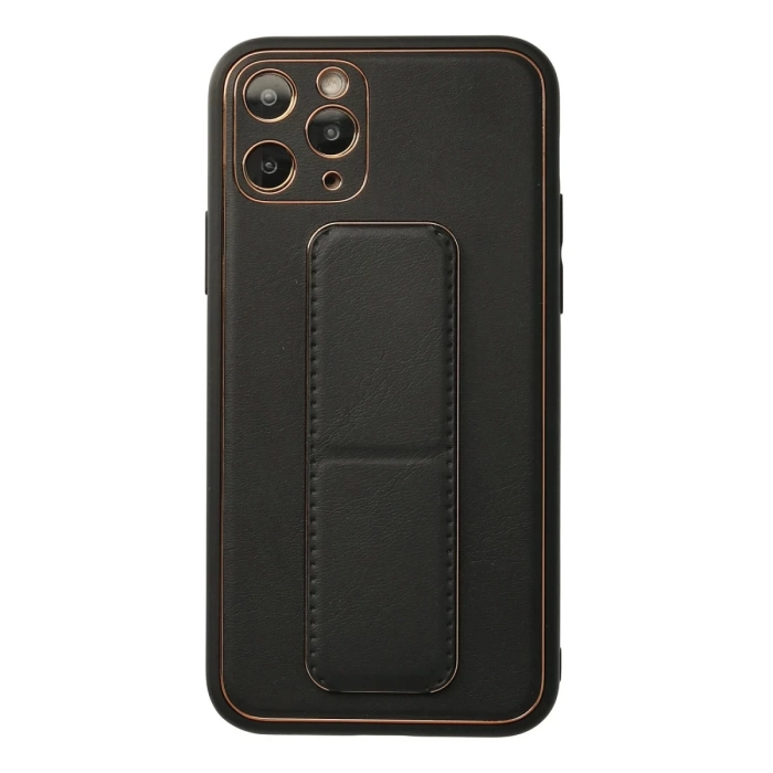 Newface iPhone 11 Pro Kılıf Coco Deri Standlı Kapak