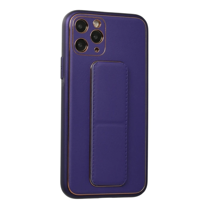 Newface iPhone 11 Pro Kılıf Coco Deri Standlı Kapak