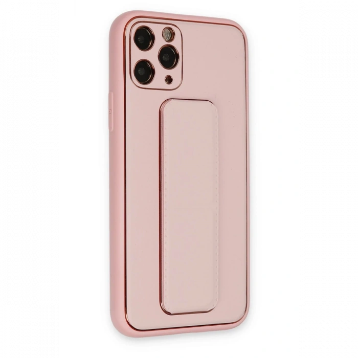 Newface iPhone 11 Pro Kılıf Coco Deri Standlı Kapak