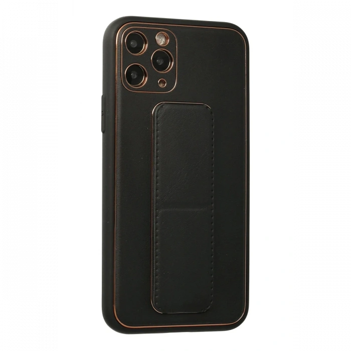 Newface iPhone 11 Pro Kılıf Coco Deri Standlı Kapak