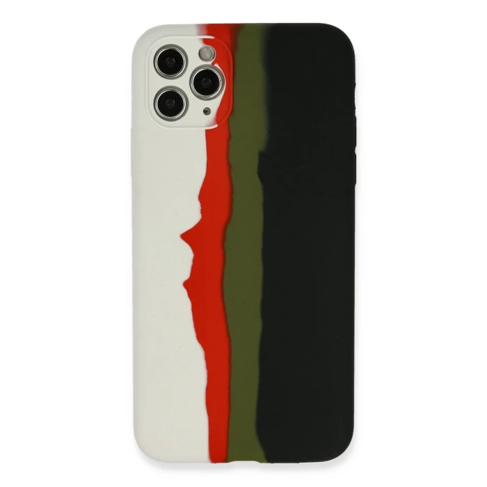Newface iPhone 11 Pro Kılıf Ebruli Lansman Silikon