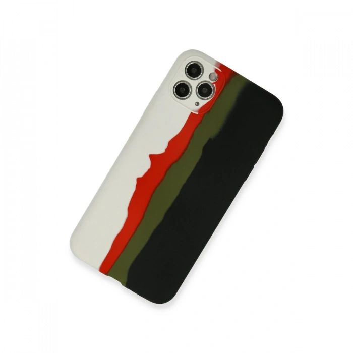 Newface iPhone 11 Pro Kılıf Ebruli Lansman Silikon