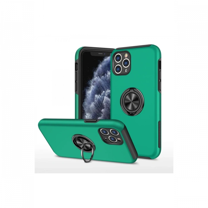 Newface iPhone 11 Pro Kılıf Elit Yüzüklü Kapak