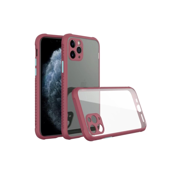Newface iPhone 11 Pro Kılıf Miami Şeffaf Silikon