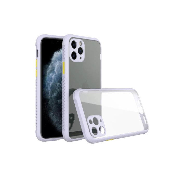 Newface iPhone 11 Pro Kılıf Miami Şeffaf Silikon