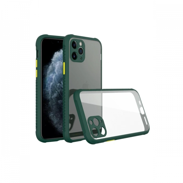 Newface iPhone 11 Pro Kılıf Miami Şeffaf Silikon