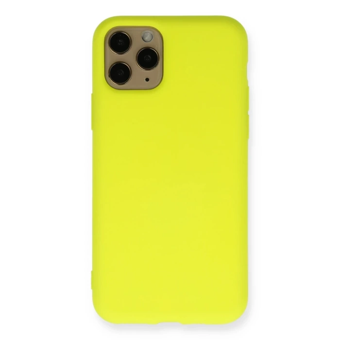 Newface iPhone 11 Pro Kılıf Nano içi Kadife Silikon