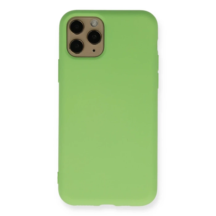 Newface iPhone 11 Pro Kılıf Nano içi Kadife Silikon
