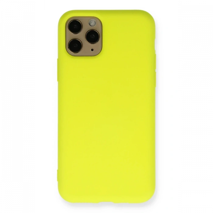 Newface iPhone 11 Pro Kılıf Nano içi Kadife Silikon