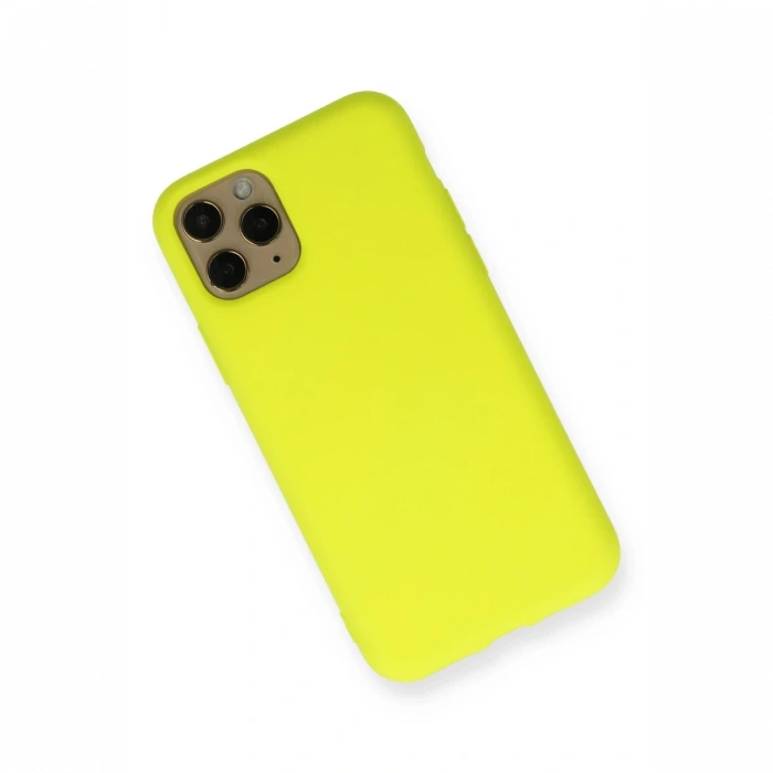Newface iPhone 11 Pro Kılıf Nano içi Kadife Silikon