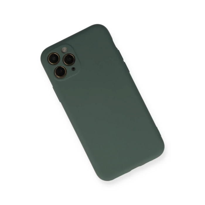 Newface iPhone 11 Pro Kılıf Nano içi Kadife Silikon