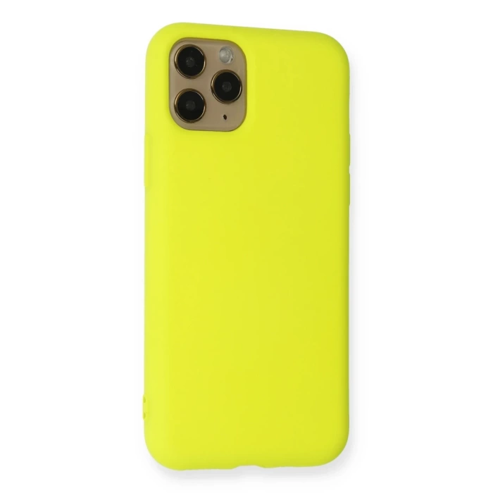 Newface iPhone 11 Pro Kılıf Nano içi Kadife Silikon