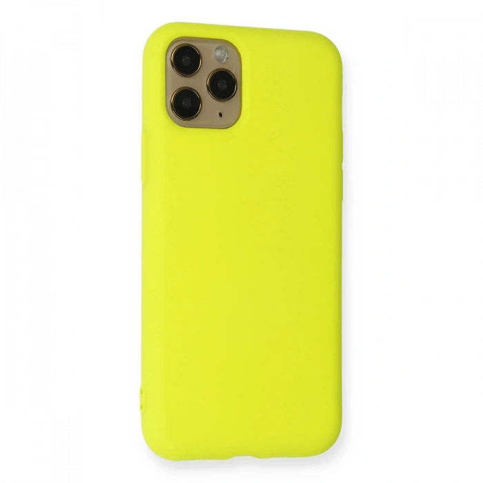 Newface iPhone 11 Pro Kılıf Nano içi Kadife Silikon