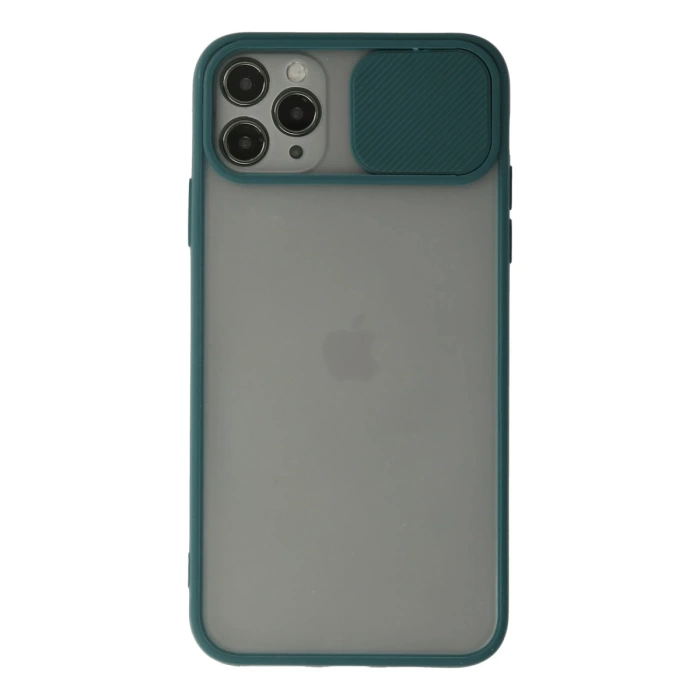 Newface iPhone 11 Pro Kılıf Palm Buzlu Kamera Sürgülü Silikon