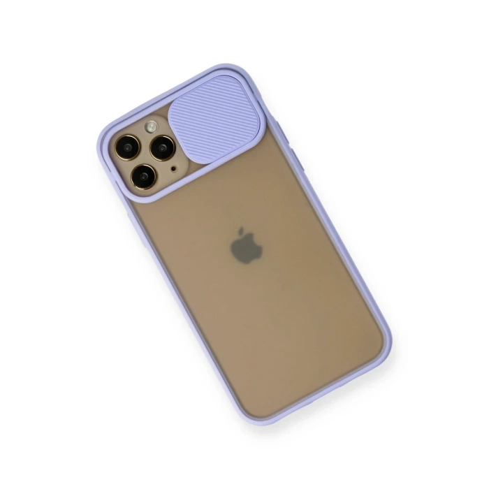 Newface iPhone 11 Pro Kılıf Palm Buzlu Kamera Sürgülü Silikon