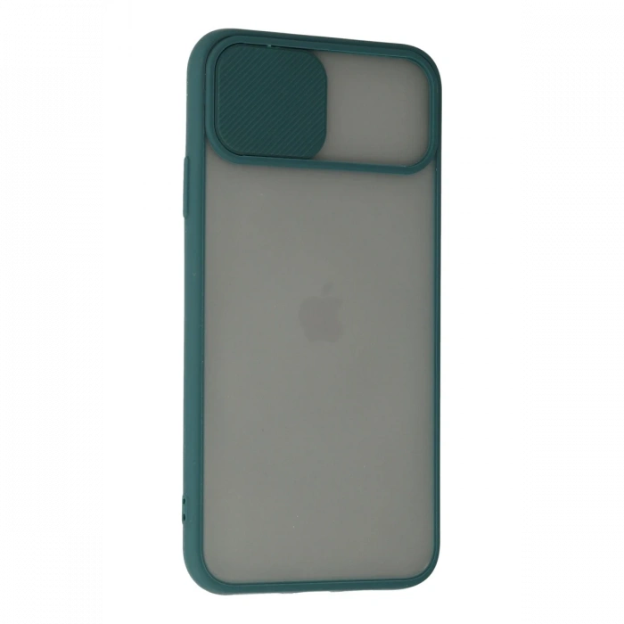 Newface iPhone 11 Pro Kılıf Palm Buzlu Kamera Sürgülü Silikon