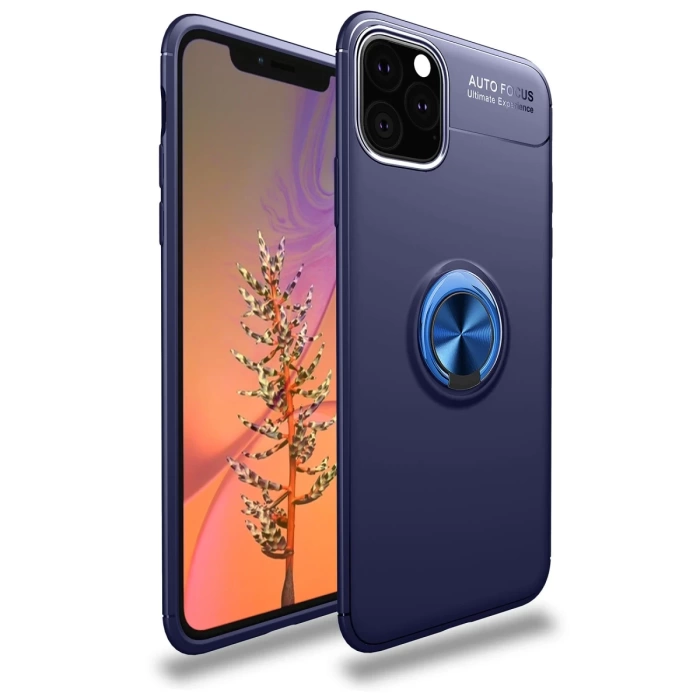 Newface iPhone 11 Pro Kılıf Range Yüzüklü Silikon