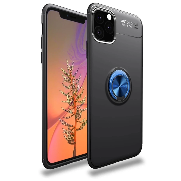 Newface iPhone 11 Pro Kılıf Range Yüzüklü Silikon
