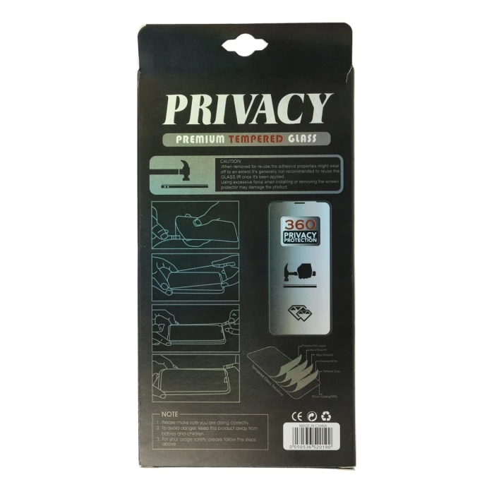 Newface iPhone 11 Pro Max 34D Hayalet Izgaralı Cam