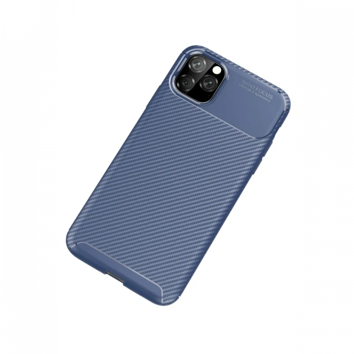 Newface iPhone 11 Pro Max Kılıf Auto Focus Karbon Kapak