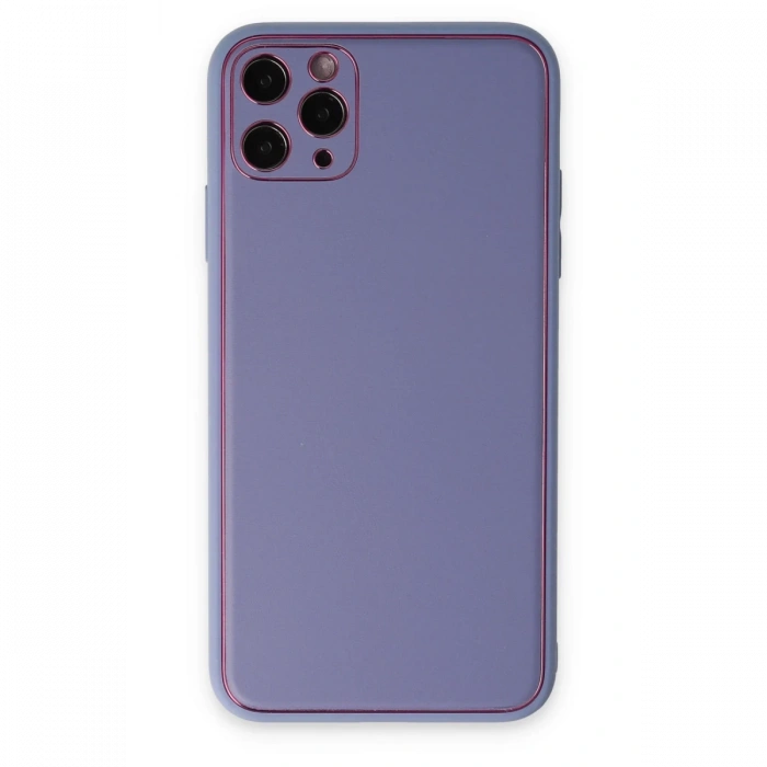 Newface iPhone 11 Pro Max Kılıf Coco Deri Silikon Kapak