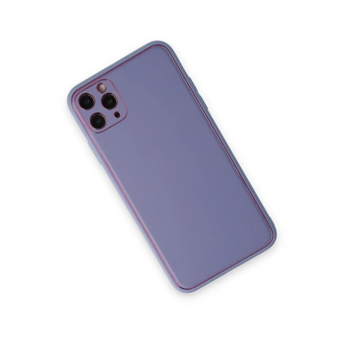 Newface iPhone 11 Pro Max Kılıf Coco Deri Silikon Kapak