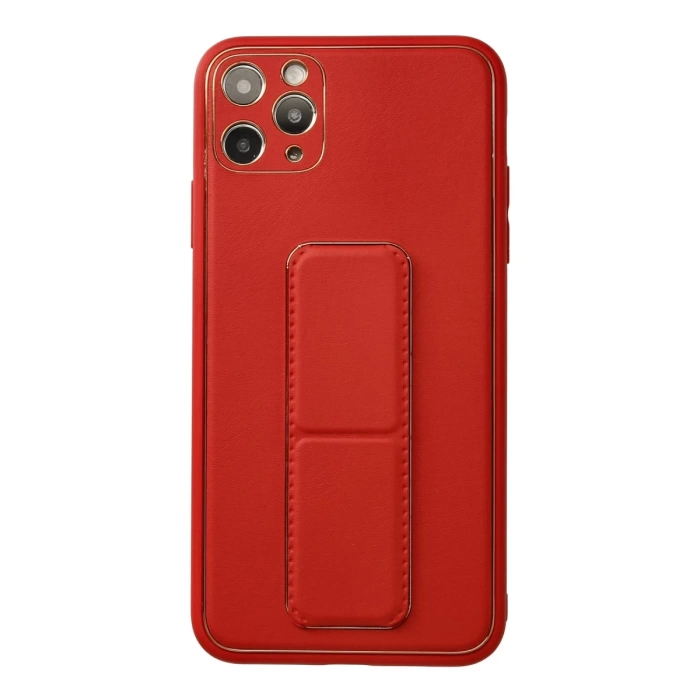 Newface iPhone 11 Pro Max Kılıf Coco Deri Standlı Kapak