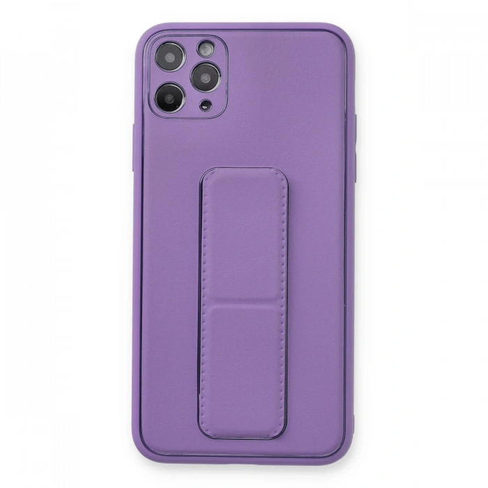 Newface iPhone 11 Pro Max Kılıf Coco Deri Standlı Kapak