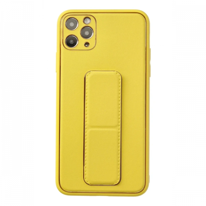Newface iPhone 11 Pro Max Kılıf Coco Deri Standlı Kapak