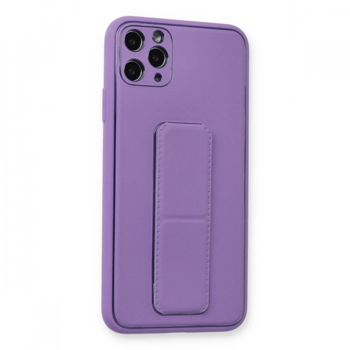 Newface iPhone 11 Pro Max Kılıf Coco Deri Standlı Kapak