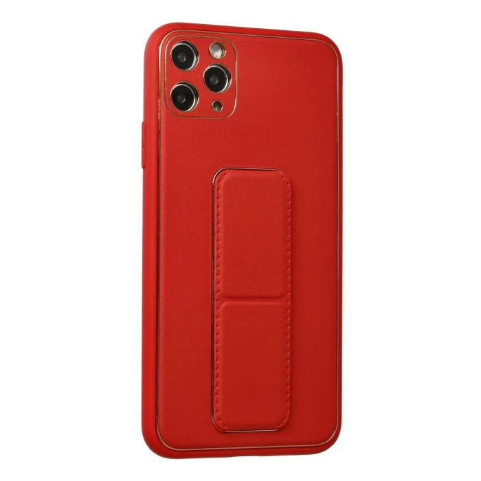 Newface iPhone 11 Pro Max Kılıf Coco Deri Standlı Kapak