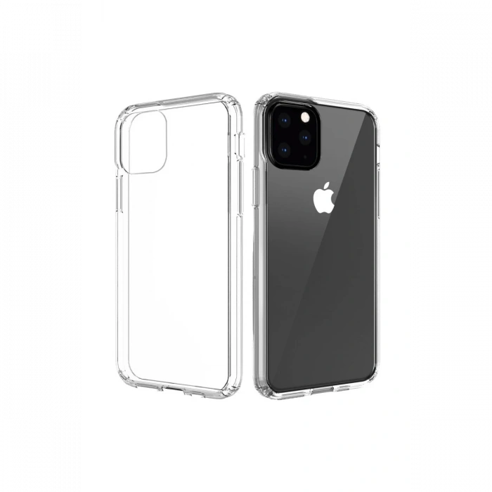 Newface iPhone 11 Pro Max Kılıf Lüx Şeffaf Silikon