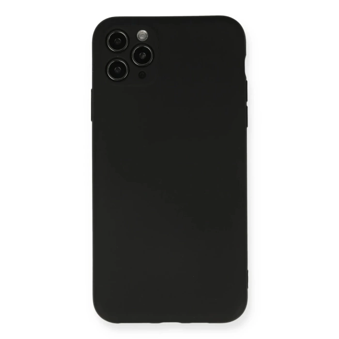 Newface iPhone 11 Pro Max Kılıf Nano içi Kadife Silikon