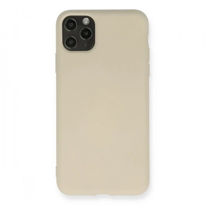 Newface iPhone 11 Pro Max Kılıf Nano içi Kadife Silikon