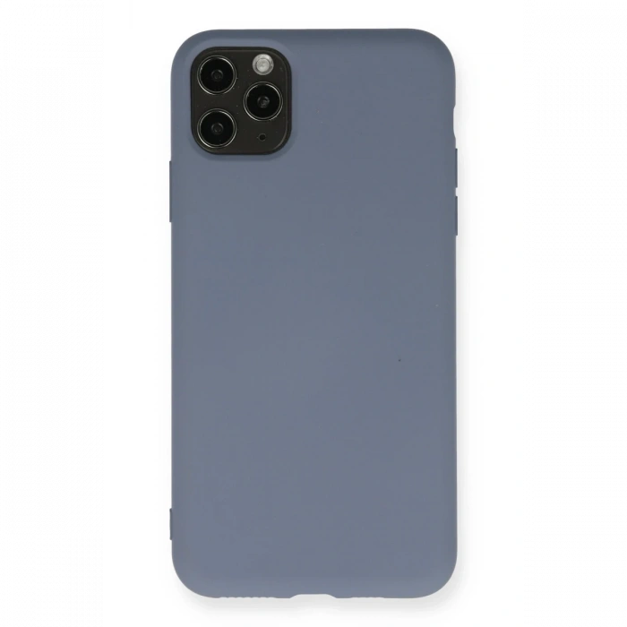 Newface iPhone 11 Pro Max Kılıf Nano içi Kadife Silikon