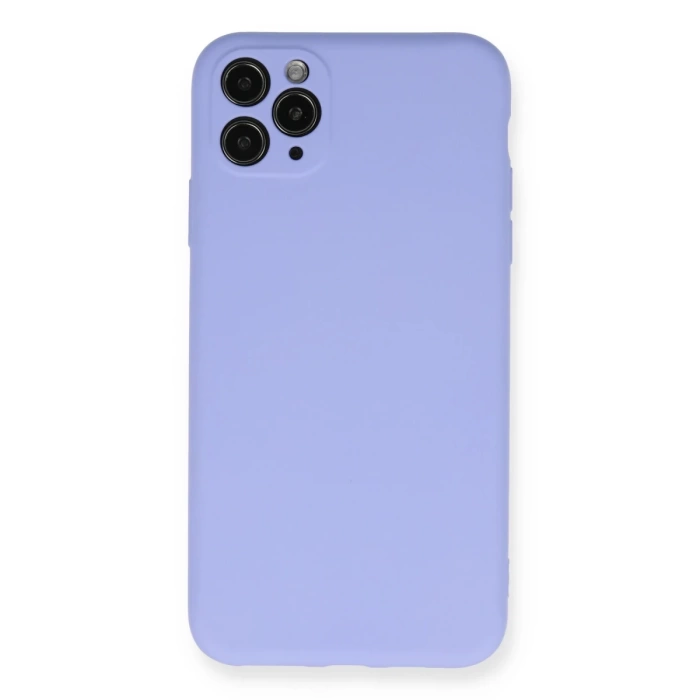 Newface iPhone 11 Pro Max Kılıf Nano içi Kadife Silikon