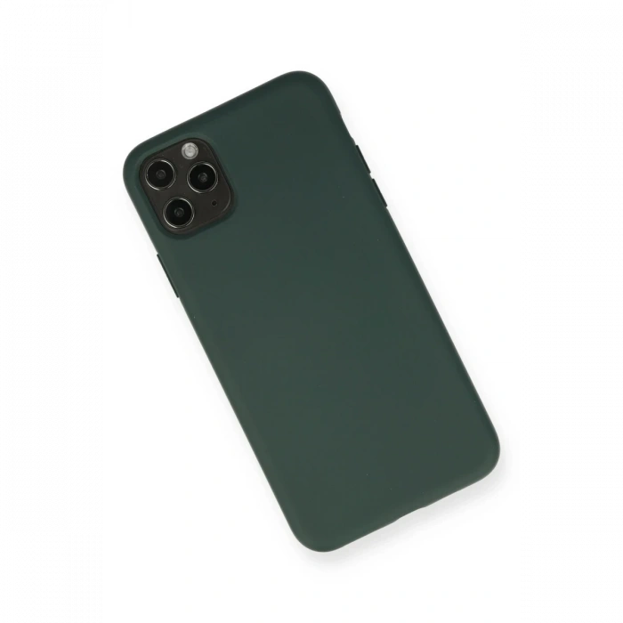Newface iPhone 11 Pro Max Kılıf Nano içi Kadife Silikon