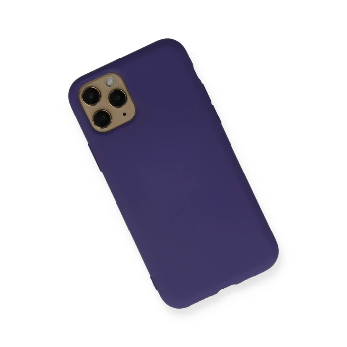 Newface iPhone 11 Pro Max Kılıf Nano içi Kadife Silikon