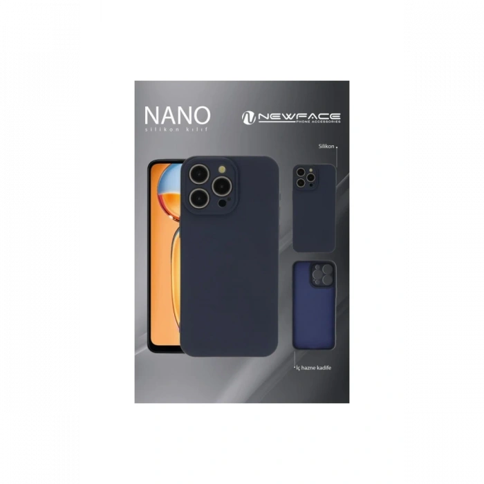Newface iPhone 11 Pro Max Kılıf Nano içi Kadife Silikon