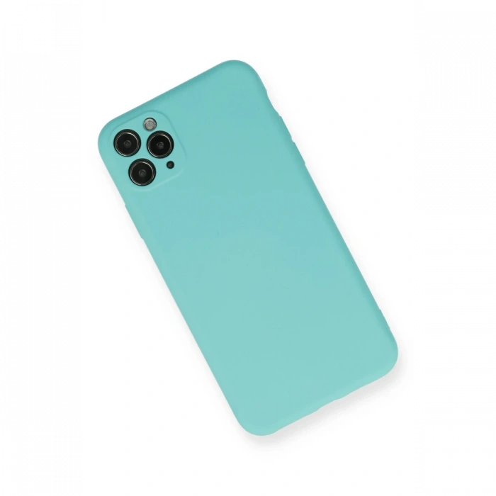 Newface iPhone 11 Pro Max Kılıf Nano içi Kadife Silikon