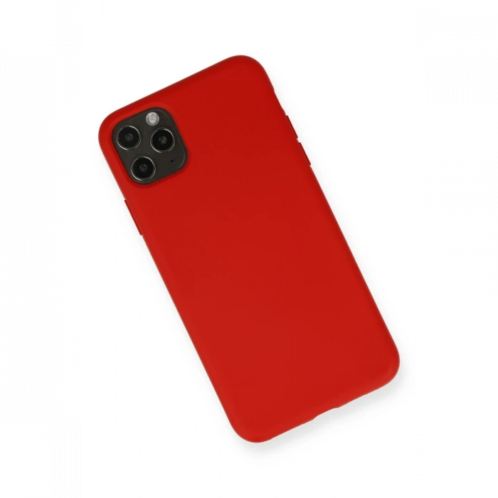 Newface iPhone 11 Pro Max Kılıf Nano içi Kadife Silikon