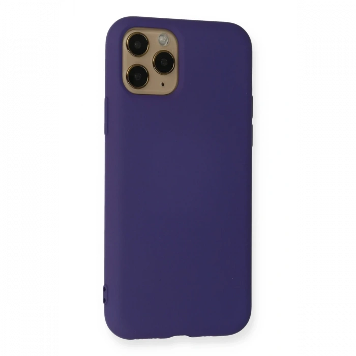 Newface iPhone 11 Pro Max Kılıf Nano içi Kadife Silikon