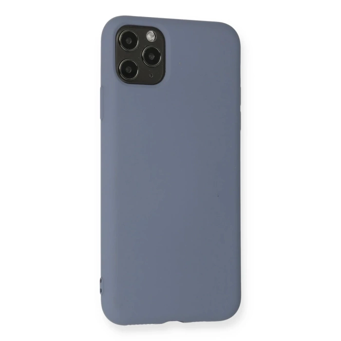 Newface iPhone 11 Pro Max Kılıf Nano içi Kadife Silikon