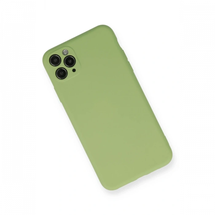 Newface iPhone 11 Pro Max Kılıf Nano içi Kadife Silikon