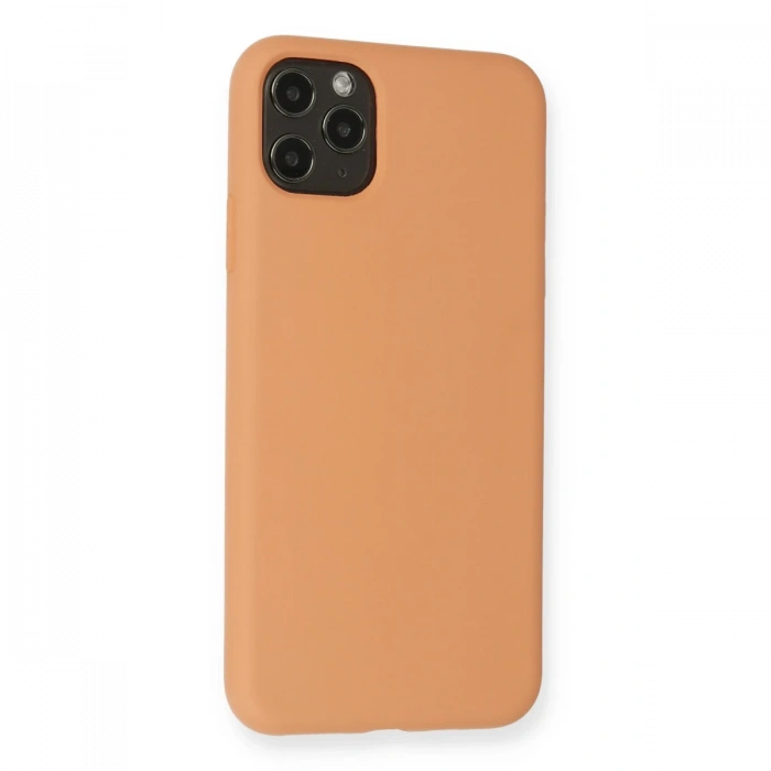 Newface iPhone 11 Pro Max Kılıf Nano içi Kadife Silikon